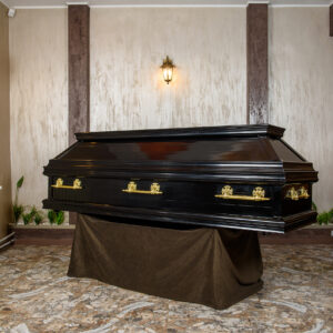 CASKET ALUMINIUM SCHWARZ